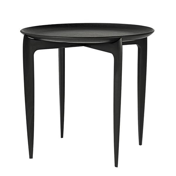 Tray-Table-Oe45-Sort-lakeret-Fritz-Hansen-Collection.png